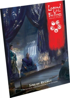 Fantasy Flight Games Legend Of Five Rings RPG Sins Of Regret Adventure Book