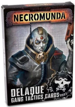 Games Workshop Necromunda Delaque Gang Tactics Cards