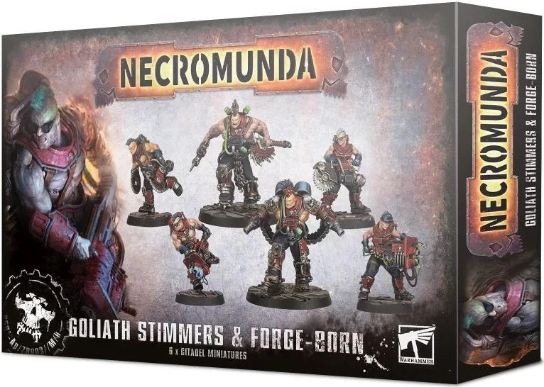 Games Workshop Necromunda Goliath Stimmers And Forge-born 300-62