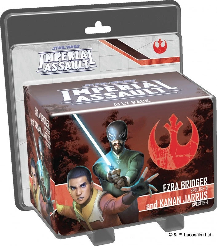 Fantasy Flight Games Star Wars: Imperial Assault Ezra Bridger & Kanan Jarrus Ally Pack