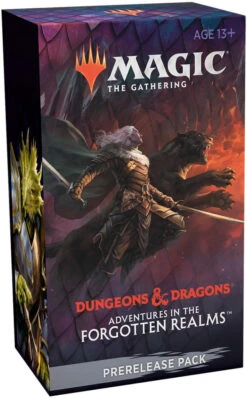 Magic The Gathering D&D Dungeons & Dragons Adventures In The Forgotten Realms Prerelease Pack