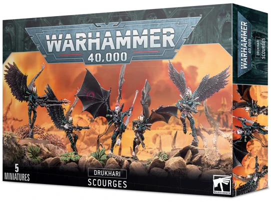 Games Workshop Warhammer 40K Dark Eldar: Drukhari Scourges 45-16
